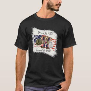 ~の4番目の勇敢なメンズのために無料の家 Tシャツ