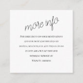 の「結婚」情報エンク結婚ロージャカード エンクロージャーカード (正面)