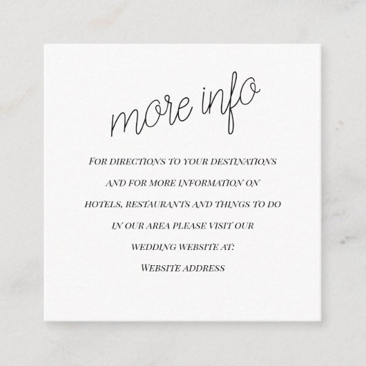 の「結婚」情報エンク結婚ロージャカード エンクロージャーカード (正面)