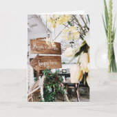 の「結婚Ever After」折り畳まれたグリーティングカード カード (正面)