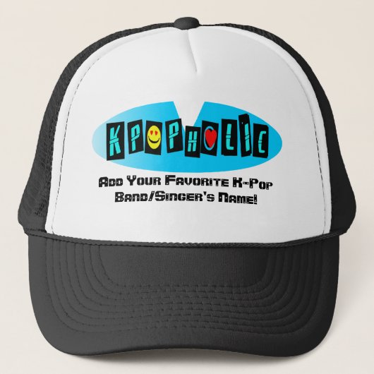 ╚の" ♪♥KPOPH♥licクールなTrcuker Hat♥♫ "の╝ キャップ (正面)
