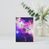 *~*のBohoの星雲のケルト族のアステカな種族の銀河系 名刺 (スタンド正面)
