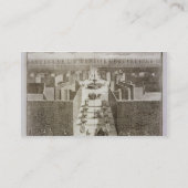 のCastellazzoの8つの彫像の眺めへの 名刺 (裏面)