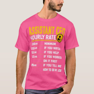 ~のCFO時給おもしろいのチーフ・ファイナンシャル Tシャツ