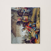 のengravワーテルローの戦いのホースガーズ ジグソーパズル (縦)