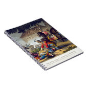 のengravワーテルローの戦いのホースガーズ ノートブック (右側)