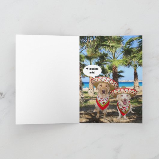 ¡のFelizのcumpleaños! カード (内部)