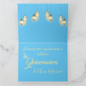 ¡のGraciasのporのayudarnos celebrar! ありがとう カード (内部)