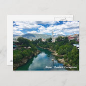 のMostarカラーポストカ書ード ポストカード (正面/裏面)