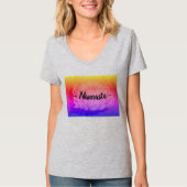 ~のNasmasteの~の基本的な写実的なTシャツ Tシャツ (正面)