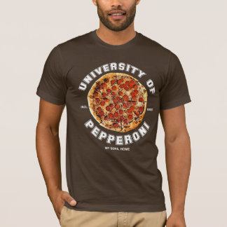のPepperoni (暗いワイシャツ) Tシャツ
