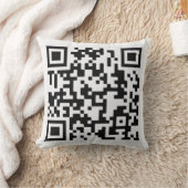 のQRコード クッション (ブランケット)