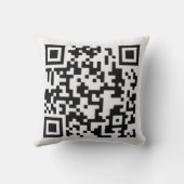 のQRコード クッション (裏面)