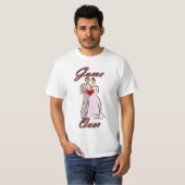 のTシャツ結婚をゲームでオーバー Tシャツ (正面フル)