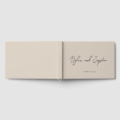 のvelvetのカバー貼り付け結婚ゲストブック ゲストブック (全面)