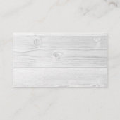 のWeb結婚サイトのエンクロージャカード 名刺 (裏面)