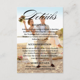 のWeb結婚サイトQRコード写真 – レジストリRSVPなど エンクロージャーカード