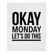 はい月曜にやろう ポスター (正面)