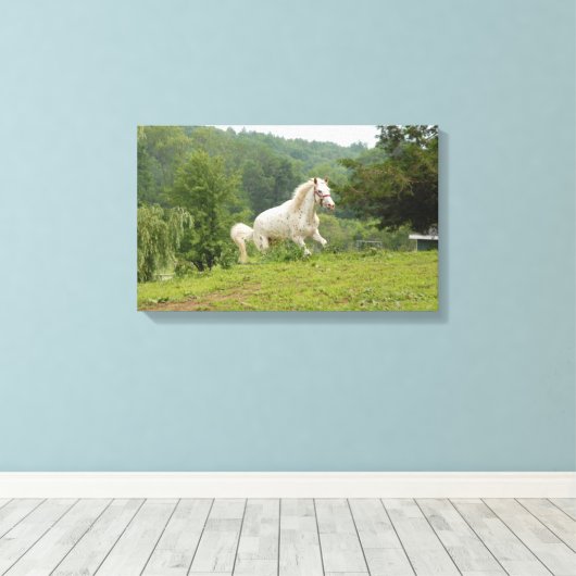 はい来 キャンバスプリント (インサイチュ (ウッドフロア))