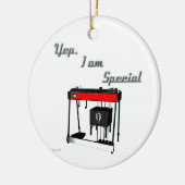 はい私は特別-ペダルのスチールギターです セラミックオーナメント (左)