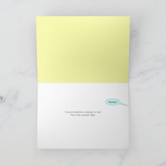 「はい、はい！Aベビー»パパになれるカード カード (内部)