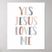 はい、イエスは私を愛している ボホール ぬいぐるみ デコレーション (正面)