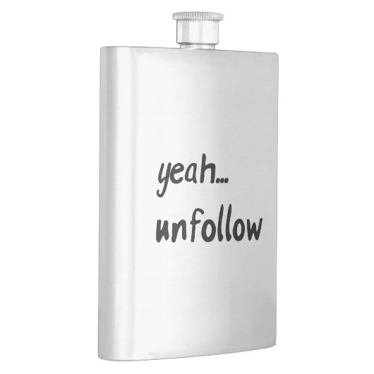 はい、フォロー解除 フラスク (右)