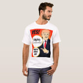 はい、彼は素晴らしい人だ！ Tシャツ (正面フル)