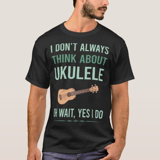 はい、私もウクレレ Tシャツ (正面)