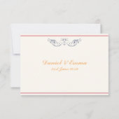 「はい、結婚します」とは言えない 招待状 (裏面)