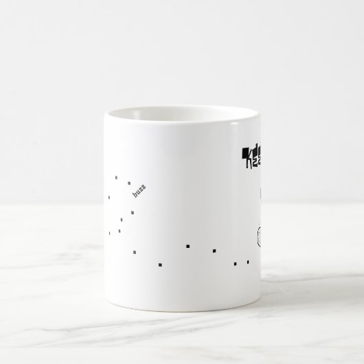 はえのマグの看守 コーヒーマグカップ (中央)