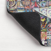 はえのモザイクマウスパッド マウスパッド (コーナー)