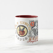 はえの女の子のスズメバチ マグカップ (中央)