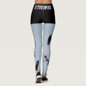 はえの強いヨガのレギンス レギンス (裏面)