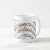 はえの漁師のマグであるかもしれません コーヒーマグカップ (正面右)