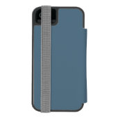 はえの漁師-カレー、アラスカ INCIPIO iPhoneウォレットケース (フォリオ裏面)