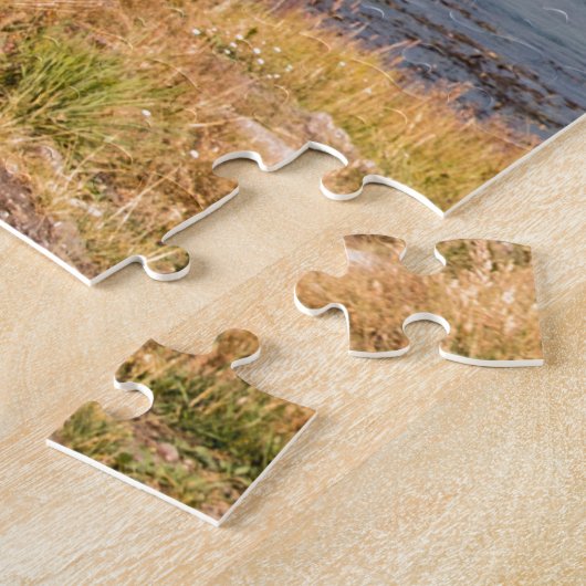 はえの漁師 ジグソーパズル (側面)