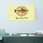 はえの漁獲解放のパーティー 横断幕 (トレードショー)