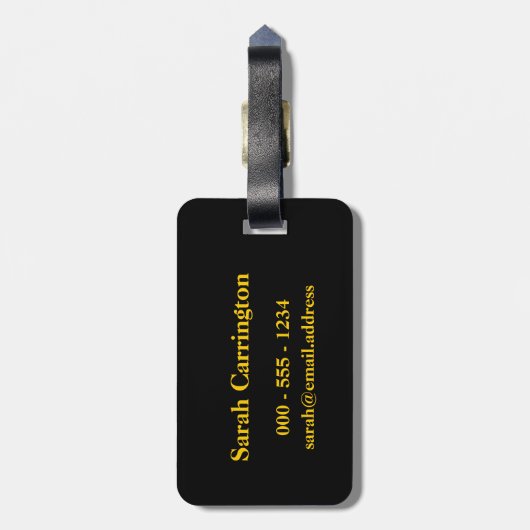 はえの軍隊 ラゲッジタグ (裏面縦)