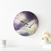 はえの遠くにな鳥の柱時計 ラージ壁時計 (ホーム)