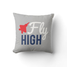 はえの高い飛行機の装飾用クッション