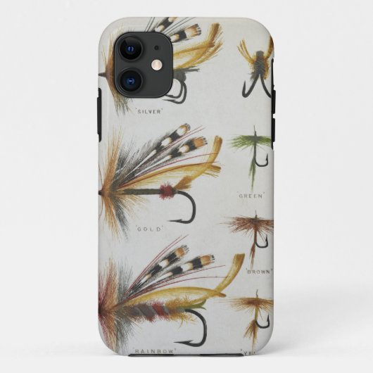 はえの魚釣りのニンフの魅惑 Case-Mate iPhoneケース (裏面)
