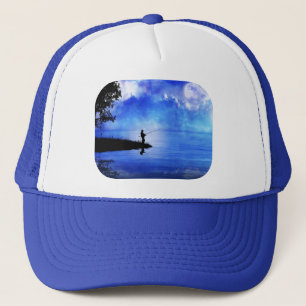 はえの魚釣りの帽子 キャップ