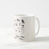 はえの魚釣りを曲げるヴィンテージの19世紀は古いホックを飛ばします コーヒーマグカップ (正面右)