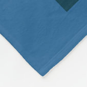 はえの魚釣り場面-サンディの川、オレゴン フリースブランケット (角)