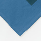 はえの魚釣り場面-西のイエローストーン フリースブランケット (角)