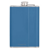 はえの魚釣り場面- Wrangell、アラスカ フラスク (裏面)