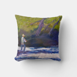 はえの魚釣り クッション