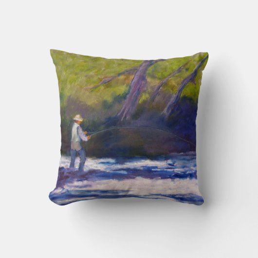 はえの魚釣り クッション (正面)