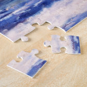 はえの魚釣り ジグソーパズル (側面)